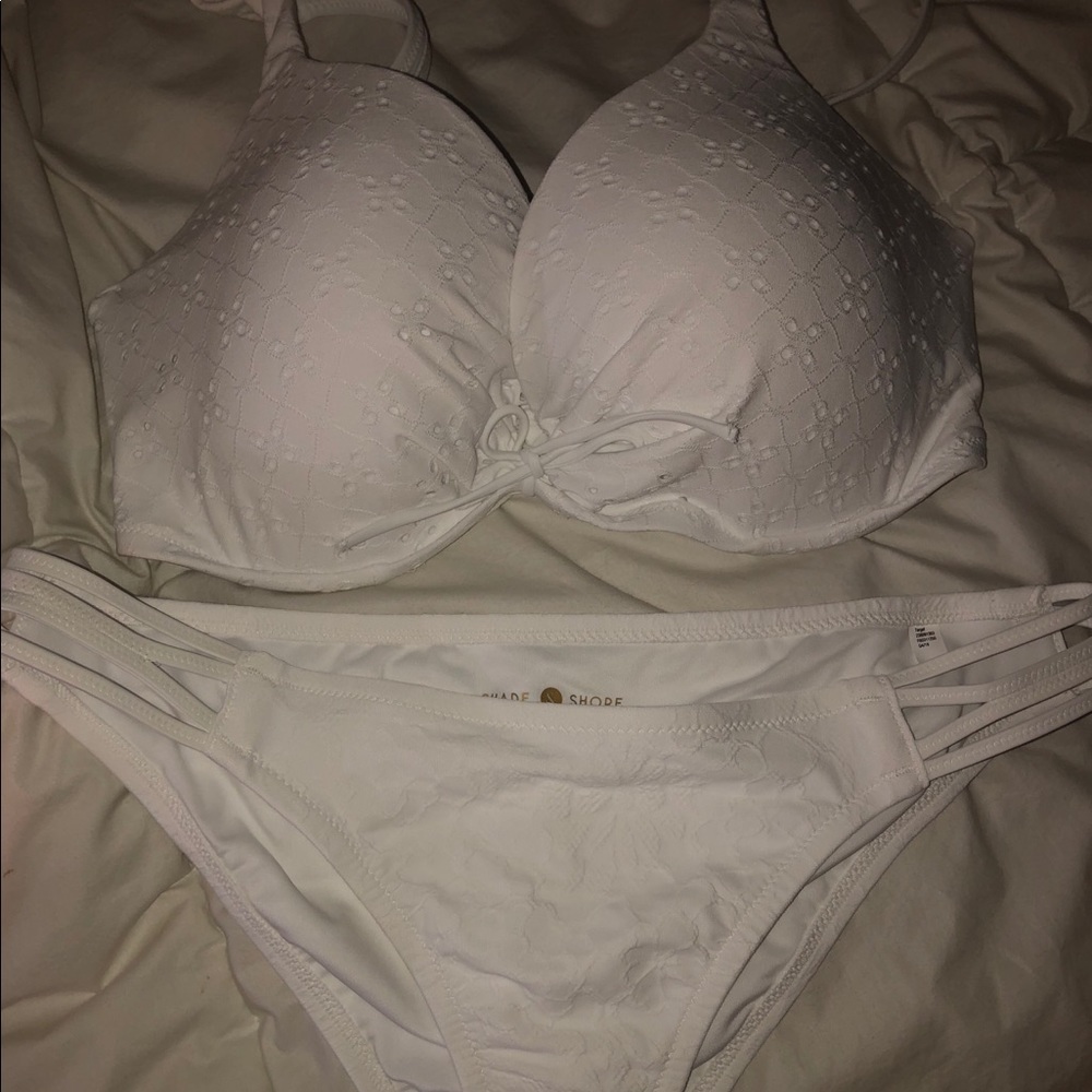 White bikini